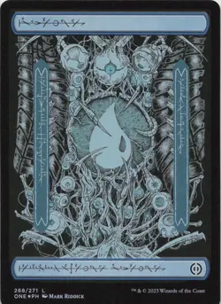Island () - Full Art - FOIL - L Phyrexia: All Will Be One 268 - MTG - Image 1