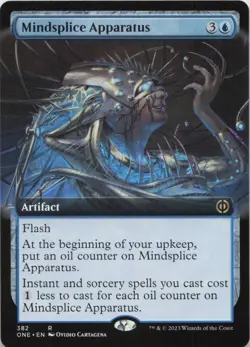 Mindsplice Apparatus (Extended Art) R Phyrexia: All Will Be One 382 - MTG - Image 1