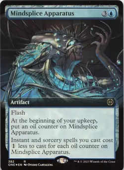 Mindsplice Apparatus (Extended Art) - FOIL - R Phyrexia: All Will Be One 382 - M - Image 1
