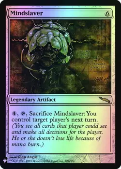 mtg magic Mindslaver FOIL ENGLISH Esclavagiste d'ame MB mystery booster the list - Image 1