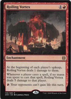 Roiling Vortex R Zendikar Rising 156 - LP MTG - Image 1
