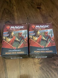 MTG Magic Mono Red Aggro Challenger Deck 2021 Factory Sealed. - Image 1