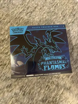 Pokemon TCG Mega Evolutions Phantasmal Flames Elite Trainer Box - ETB Sealed - Image 1