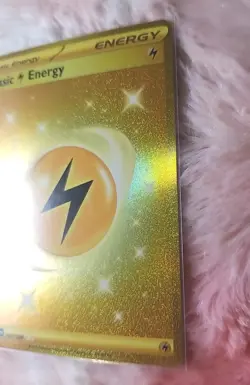 Pokemon Basic Lightning Energy Hyper Rare SV01: Scarlet & Violet 257/198 Gold - Image 3