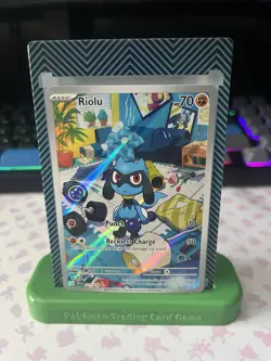 Pokemon TCG Riolu SVI 215/198 - NM - Image 1