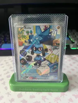 Pokemon TCG Riolu SVI 215/198 - NM - Image 3