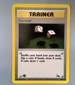 Pokemon TCG Gambler 60/62 LP - Image 1