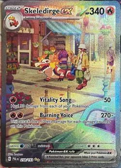 Skeledirge ex Special Illustration Rare - 258/193 - Paldea Evolved Pokemon 2023 - Image 1