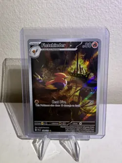Sv02: Paldea Evolved Pokemon TCG Fletchinder 199/193 Illustration Rare NM - Image 1