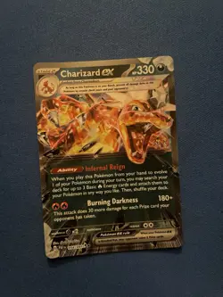 Pokemon TCG - Charizard ex - 054/091 - SV: Paldean Fates (PAF) - Image 1