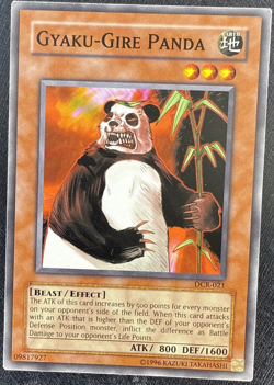 Gyaku-Gire Panda - DCR-021 - Common - 1st Edition - Yu-Gi-Oh! Dark Crisis Beast - Image 1