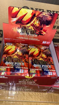 One Piece TCG PRB-02 The Best Vol 2 Premium Booster Pack Lot Of 10 Fast Shipping - Image 1