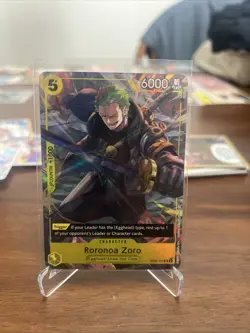 One Piece Roronoa Zoro OP07-113 Illustration Box Vol. 3 Promo - Image 1