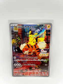 Pokemon Card Detective Pikachu 098/SV-P Nintendo Switch Promo Japanese - Image 1