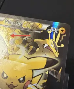 HP Pokemon Pikachu EX XY124 Black Star Promo 2016 Holo Card TCG - Image 3