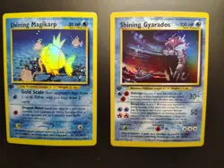 Shining Gyarados And Magikarp 1st Edition Neo Revalation Custom Cards - Image 3