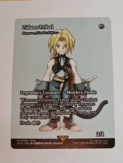 MTG Zidane Tribal - Ragavan, Nimble Pilferer (Showcase) Final Fantasy NM - Image 1