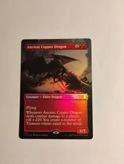 Ancient Copper Dragon (Borderless) Commander Legends:Foil - Image 1