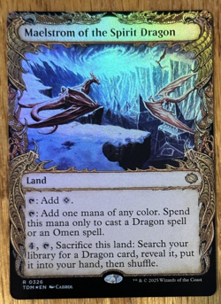 MTG Tarkir Dragonstorm, Maelstrom of the Spirit Dragon - Showcase Foil - Image 1