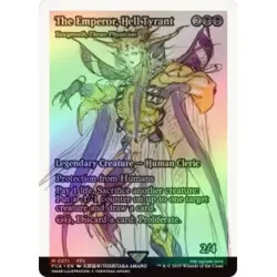 Foil The Emperor, Hell Tyrant (yawgmoth, Thran Physician) (showcase) Final Fanta - Image 1