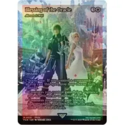 Foil Blessing Of The Oracle (akroma's Will) (showcase) Final Fantasy: Through Th - Image 1