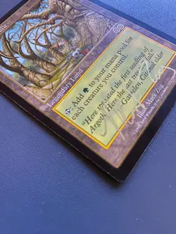 MTG Gaea's Cradle (SIGNED) Urza's Saga - Image 5