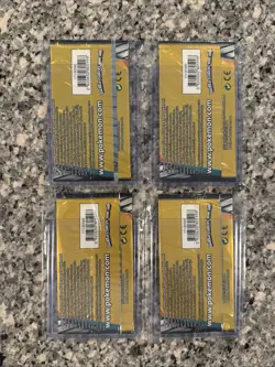 Pokemon Sun & Moon Cosmic Eclipse (4) 3-Card Booster Packs Art Set 2019 Sealed - Image 2