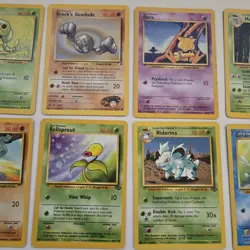 Vintage Pokemon Base Set Lot 26 Cards WOTC 1999 Commons Trainers Energy Non-Holo - Image 3