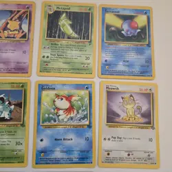 Vintage Pokemon Base Set Lot 26 Cards WOTC 1999 Commons Trainers Energy Non-Holo - Image 4