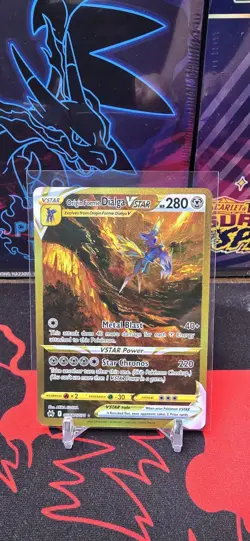 ORIGIN FORME DIALGA VSTAR GG68/GG70 POKEMON CROWN ZENITH HOLO RARE GOLD - Image 1