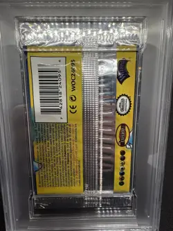 1999 Pokemon Base Set Foil Pack- Spanish- Blastoise Art PSA 8 - Image 2