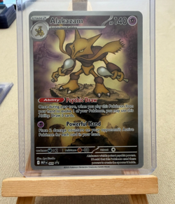 Pokemon TCG Alakazam 009 Me: Mega Evolution Promo Full Art Holo - Image 1