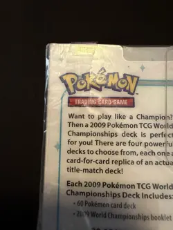 2009 Pokemon World Championships Deck - David Cohen (Sealed, See Description) - Image 3