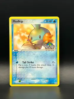 2005 Pokemon TCG Mudkip #56 (WOTC) Wizards World Philadelphia Promo -NM+ - Image 1