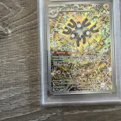 2024 Black Star Promo Surging Sparks Elite Trainer Box # 159 Magneton PSA 9 MINT - Image 2