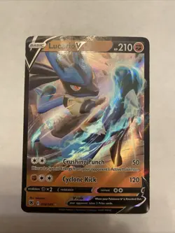 Pokemon TCG Lucario V Sword & Shield - Astral Radiance 078/189 Holo Ultra Rare - Image 1