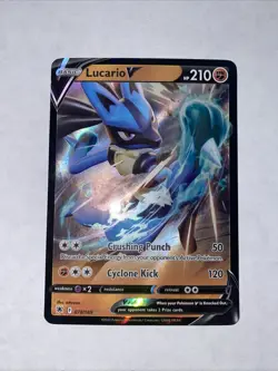 Pokemon TCG Lucario V Sword & Shield - Astral Radiance 078/189 Holo Ultra Rare - Image 2