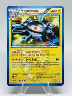 Pokemon TCG Magnezone (Team Plasma) 46/135 Plasma Storm Holo - NM - Image 1