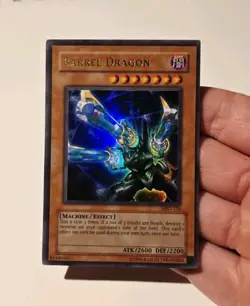 Yugioh Barrel Dragon MRD-126 Metal Raiders Ultra Rare Vintage LP - Image 3