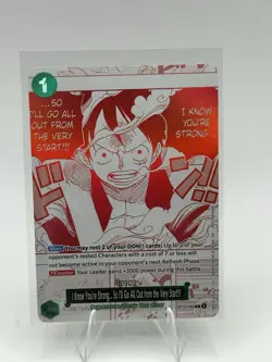 I Know You're Strong. So I'll Go All Out from the Very Start! OP13-040 R - Promo - Image 1