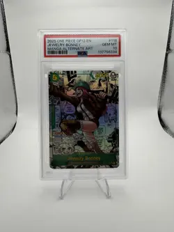 2025 One Piece OP12 Jewelry Bonney Manga Alternate Art English PSA 10 - Image 1