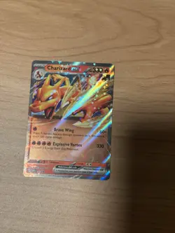 Pokemon Charizard ex SVP 167 Scarlet & Violet Promo Holo 330 HP English Card - Image 2