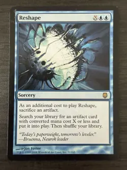 Reshape Darksteel Regular Card 31/165 MTG Magic the Gathering - Image 1