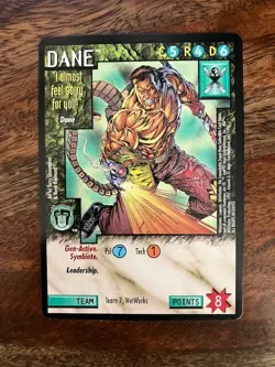 DANE | 1996 Wildstorms Card Game CCG/TCG | Rare | Legends Solitaire | FREE S/H - Image 1