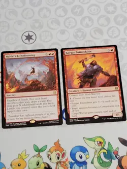 C3274 MAGIC MTG ZENDIKAR RISING KARGAN INTIMIDATOR NAHIRI'S LITHOFORMING LP RARE - Image 1