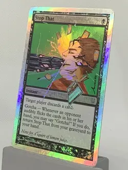 MTG Stop That Foil - LP Unhinged 63/140 - Magic: The Gathering - Image 2