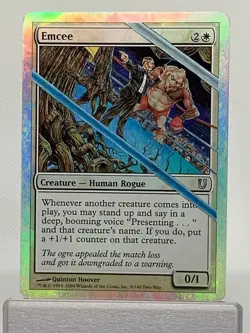 MTG Emcee FOIL - LP Unhinged 9/140 - MAGIC: THE GATHERING - Image 1