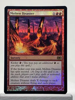 MTG Molten Disaster FOIL - LP Future Sight 102/180 - Magic: The Gathering - Image 1