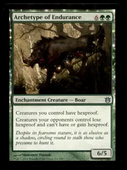 Archetype of Endurance LP Light Play Born of the Gods MTG [5864] - Image 1