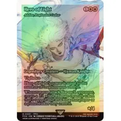 FOIL HERO OF LIGHT (ADELINE, RESPLENDENT CATHAR) (SHOWCASE) Final Fantasy: Throu - Image 1